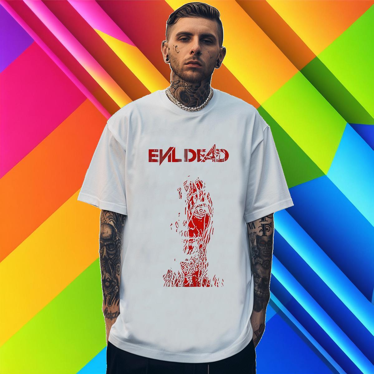 T Shirts Men 230g 100% Cotton scary Sports Casual Breathable Crew Neck Oversized 3XL 4XL Men Tshirts DIY Customized Free Shipping Tees Shirts