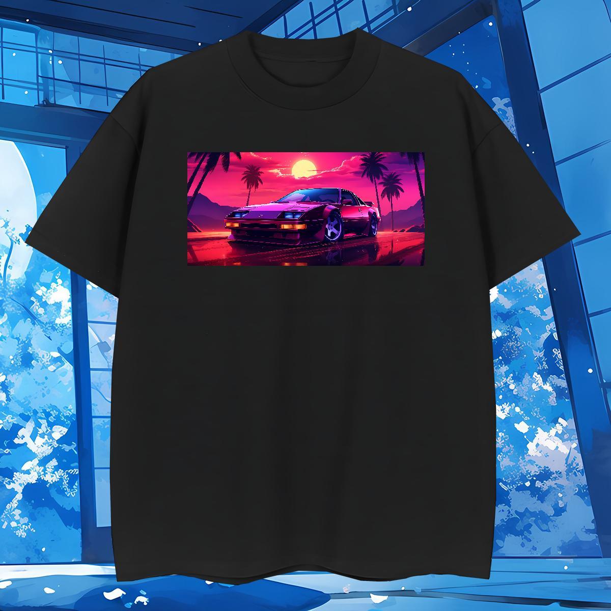 Classic car T shirt Daily Wear Tshirt for Man Woman 100% Cotton 230g New Designer Breathable Short Sleeve Oversized 3XL 4XL Tee Shirt