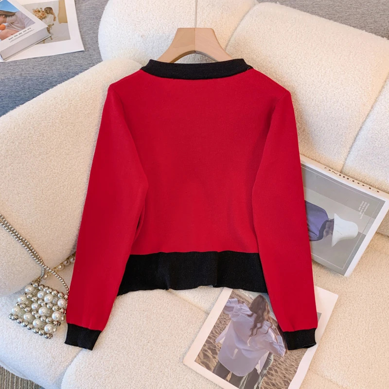 M-4XL Autumn Winter Sweater Trousers Suit Women O Neck Single Breasted Knitted Loose Cardigan Wide-Leg Pants Two Piece Set 240819