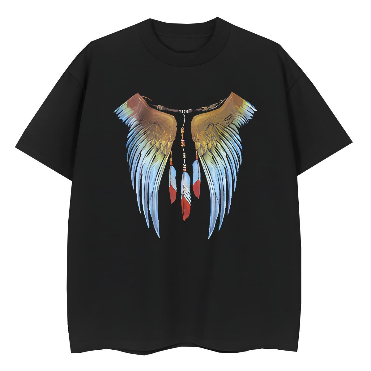 Brand Women Tees Beach Breathable Soft Tops High quality 230g 100% Cotton cool Cartoon Printing L-4XL T shirt