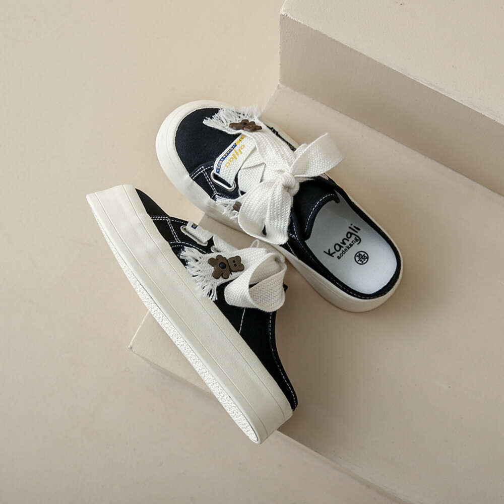 Ddmysports Instagram Trendy Alf Support Canvas For Women Autumn New Versatile Student Breathable Board Casual Shoes Children OUTDOOR