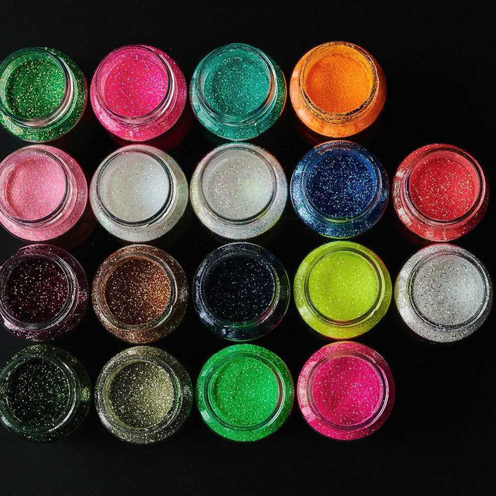 1oz Ultra-thin Shimmer Nail Glittle Powder Sugar Pink Blue Symphony Fairy Sparkly Powder Colorful Holographic Pigment Manicure 7XJ240815