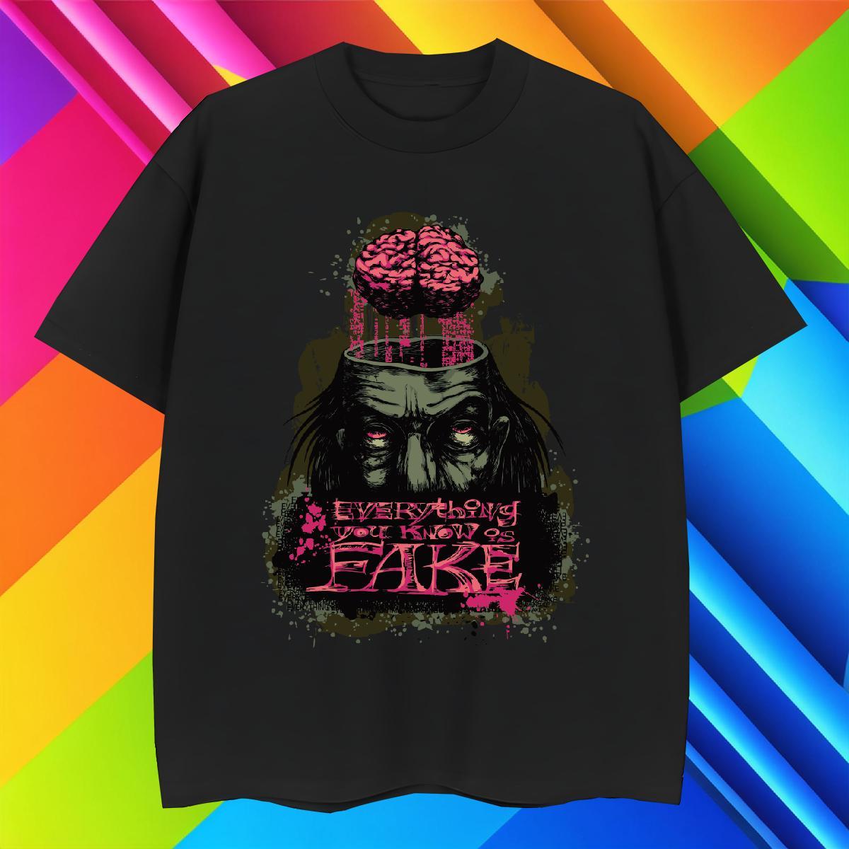 T shirt 100% Cotton 230g scary Street Breathable Crew Neck Custom Printed Tshirt for Man Woman Fashion Design TOP Quality Clothings