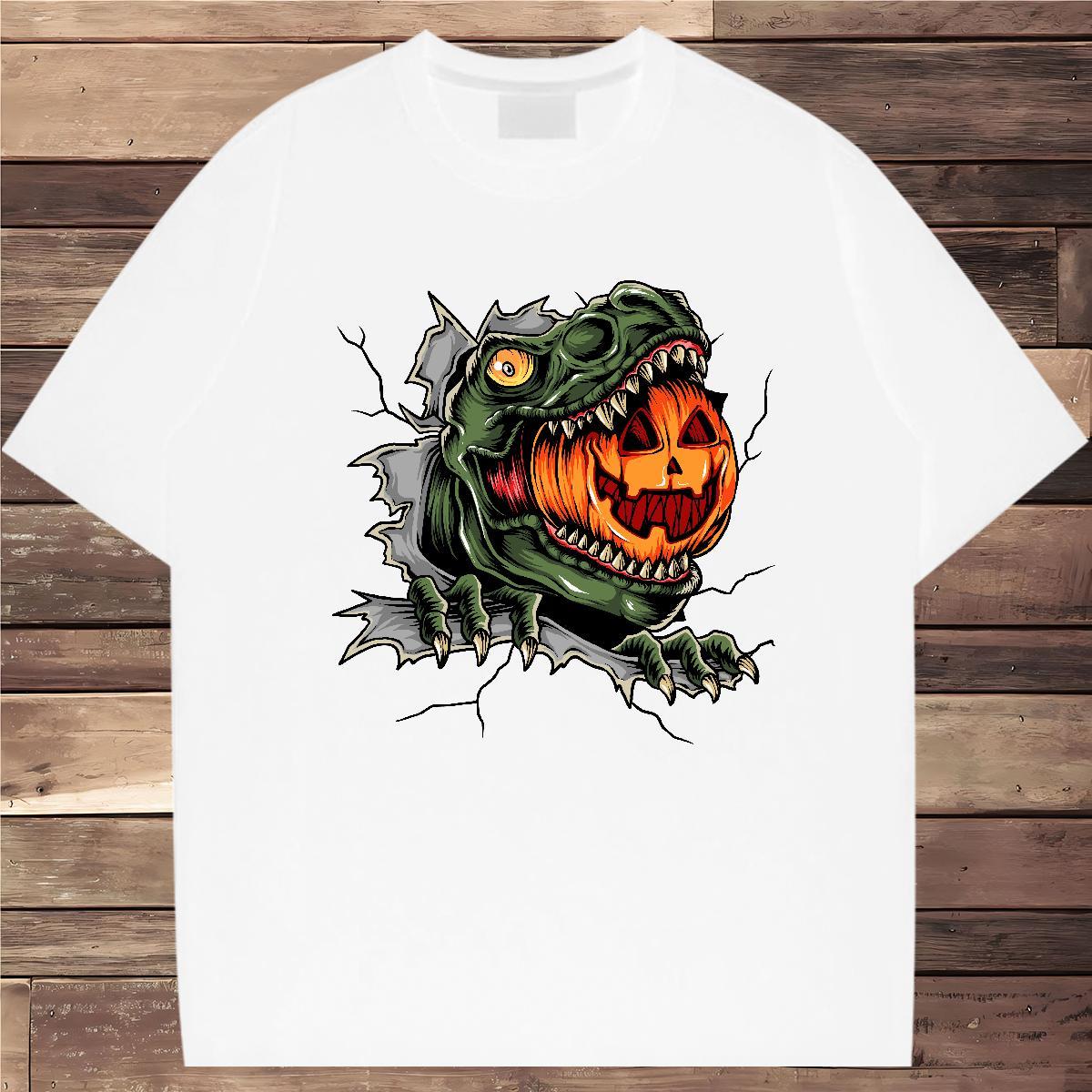 Brand T Shirt For Man crocodile Breathable Crew Neck Casual Daily Wear DIY Printed 230g 100% Cotton Men Tees Fashion Casual Tops Tees