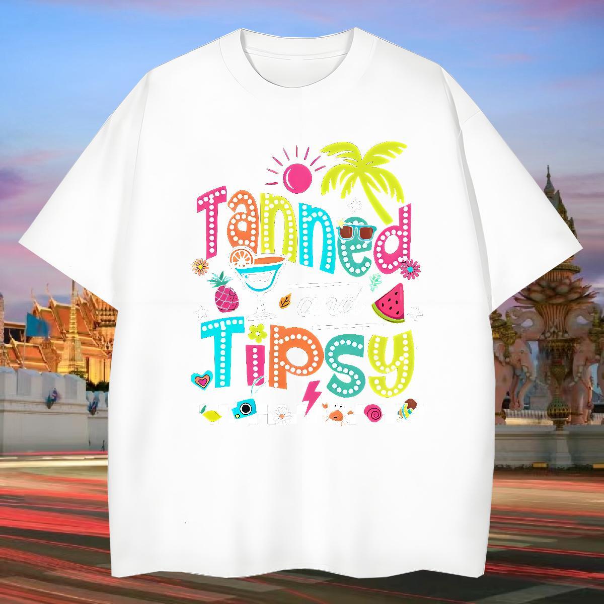 T-Shirts 230g 100% Cotton letter Hip Hop Short Sleeve O-Neck Black White Tshirts Factory Direct Unisex Clothings
