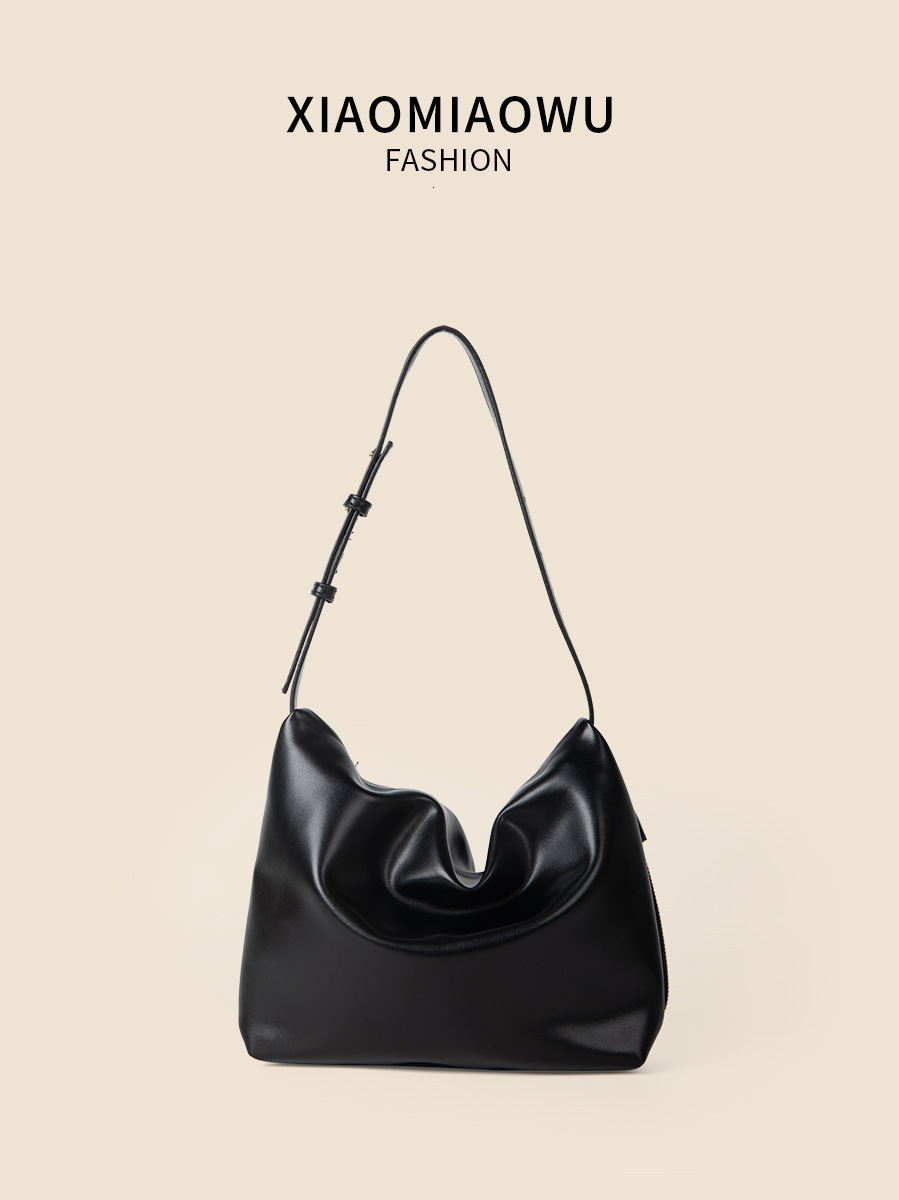 - Women's Large Capacity Bag, Solid Color PU Leather, Womens Designer Tote Bags, Big Shoulder Handbags
