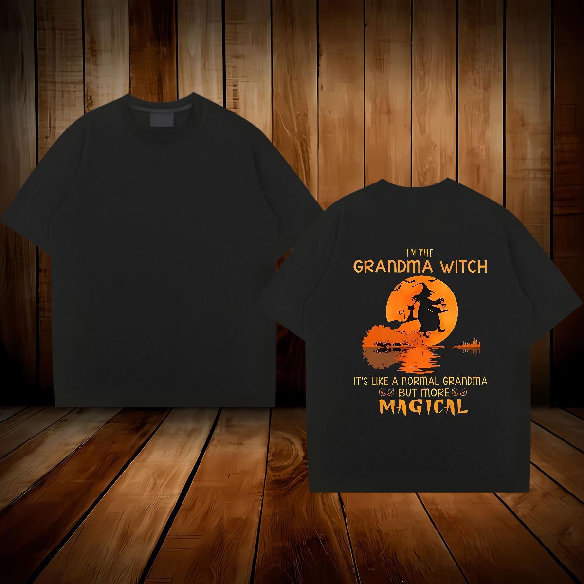 Fashion Men Clothes T-Shirt halloween Casual 230g Cotton Tshirts Breathable Short Sleeve Classic T shirt Black White