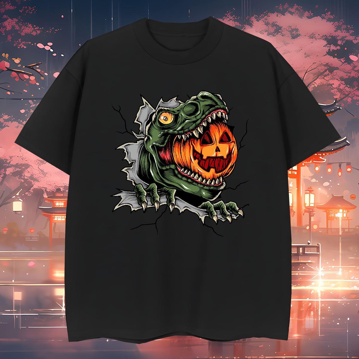 2024 New Men Tees crocodile Anime Printing Street 100% Cotton 230g Clothings Pure Cotton Brand T-Shirts for Men Custom Big Size