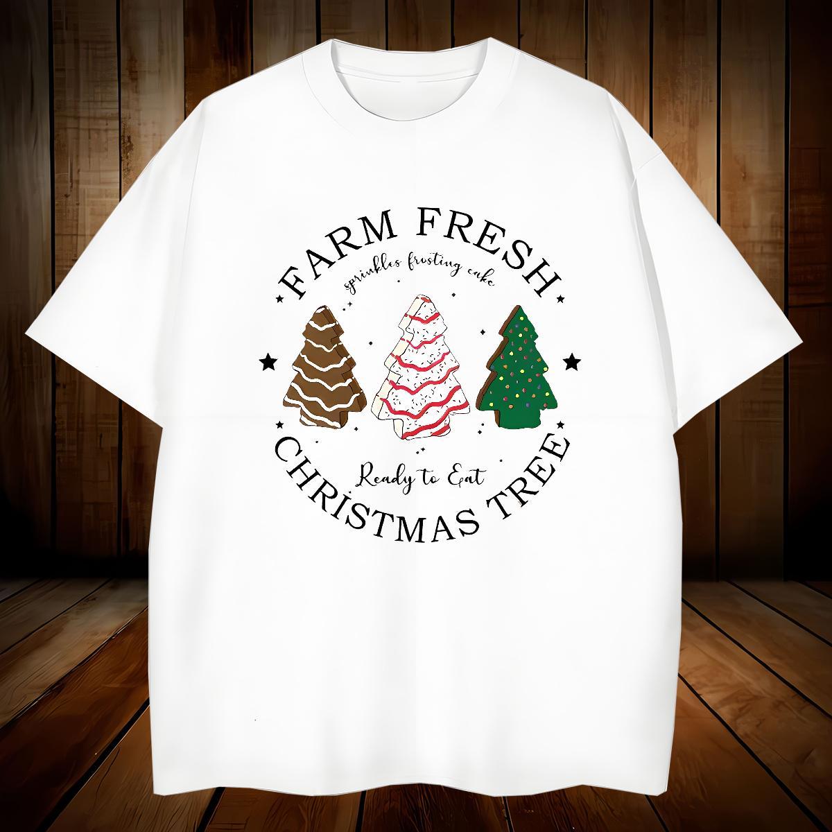Brand Mens T Shirts Christmas Breathable Street wear Hip Hop Oversized 4XL 100% Cotton 230g Couples T Shirts 2024 New Tops