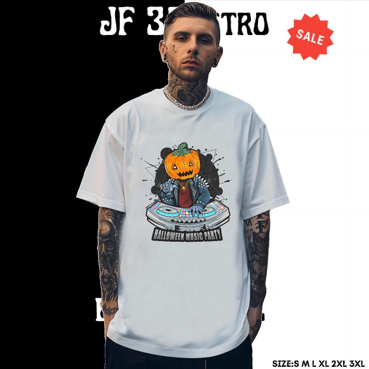 Brand T Shirts Men pumpkin Round Neck Short Sleeve Street Wear Asian Size 230g Cotton Couples T Shirts Stylist Tshirts