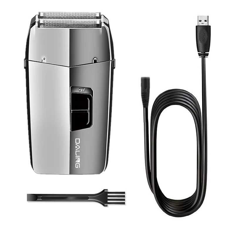 Rechargeable foil electric shaver suitable for men washable beard electric shaver wet dry bald head shaver W240819