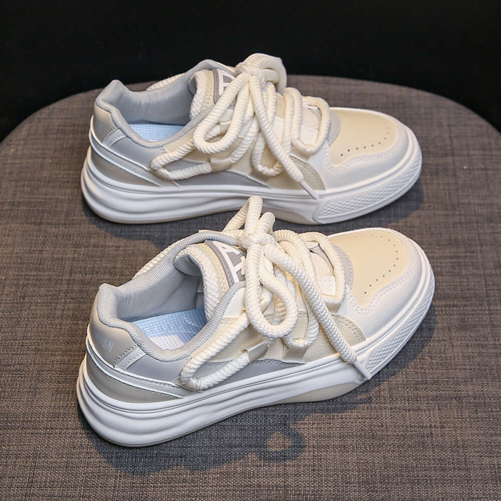 Ddmysports Little White Autumn New Korean Edition Student Versatile Casual Women S Flat Ins Sports Board Shoes JC OUTDOOR
