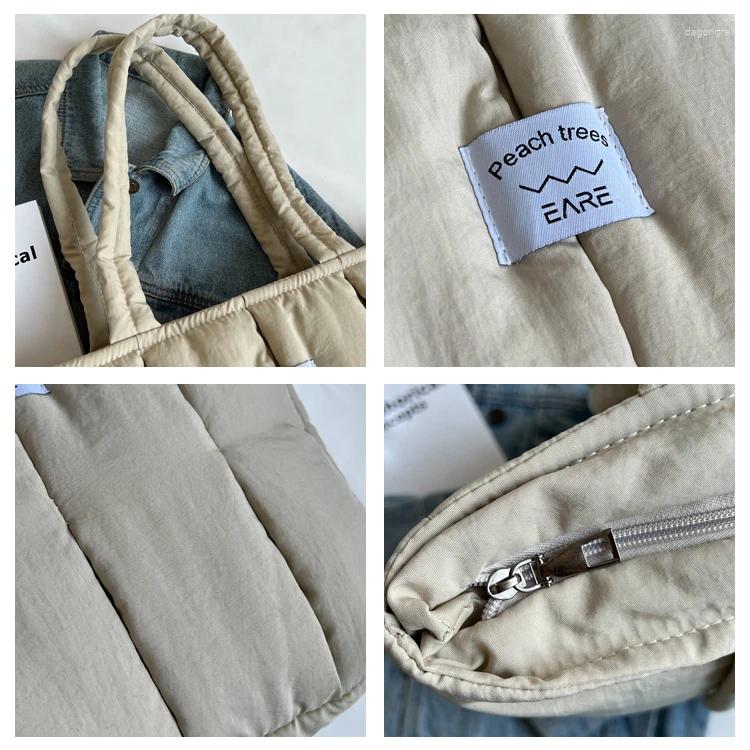 2025 NEW Shoulder Bags Large Capacity Women's Winter Ladies Handbags Tote Waterproof Down Bag Space Pad Sport Travel Pillow zhanyishengli