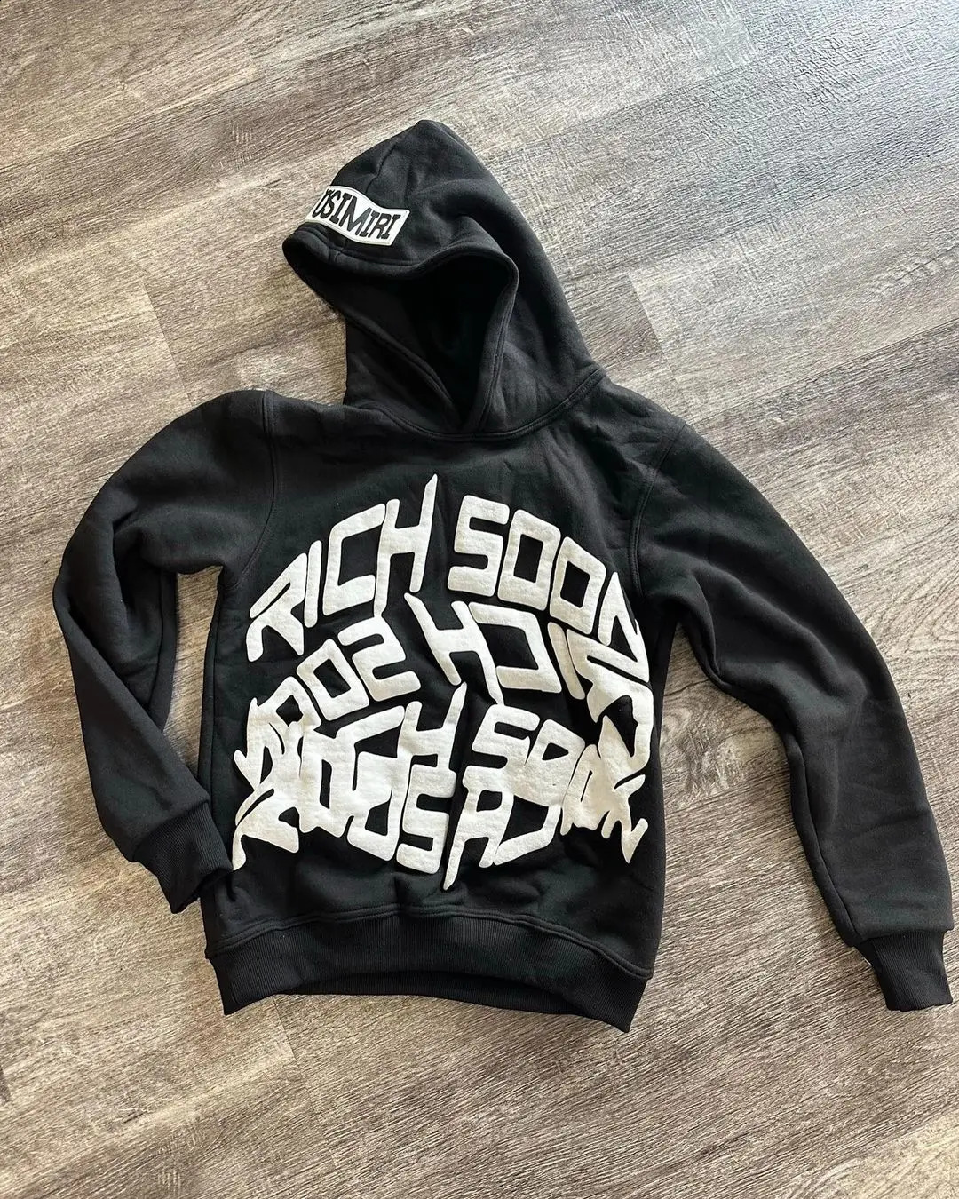 Harajuku Rich Soon Hoodies Women Men Streetwear Vintage Oversized Tops Sweatshirts Goth Y2k Clothes Tracksuit Men Clothing 240819