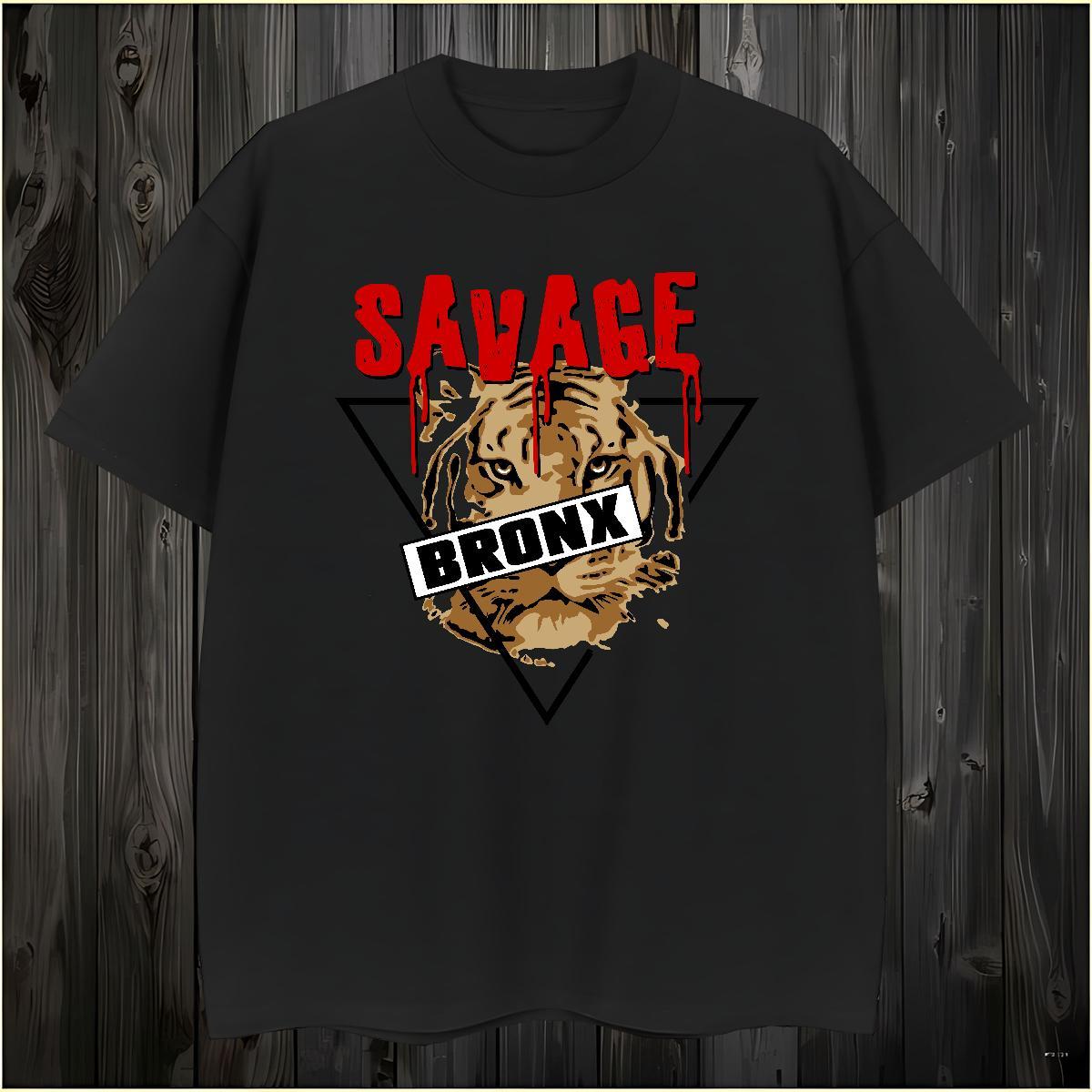 Cool T Shirts Men tiger Pure Cotton Street Wear Customized Print 100% Cotton 230g Tshirt for Man Woman DIY Customized Tops Tees