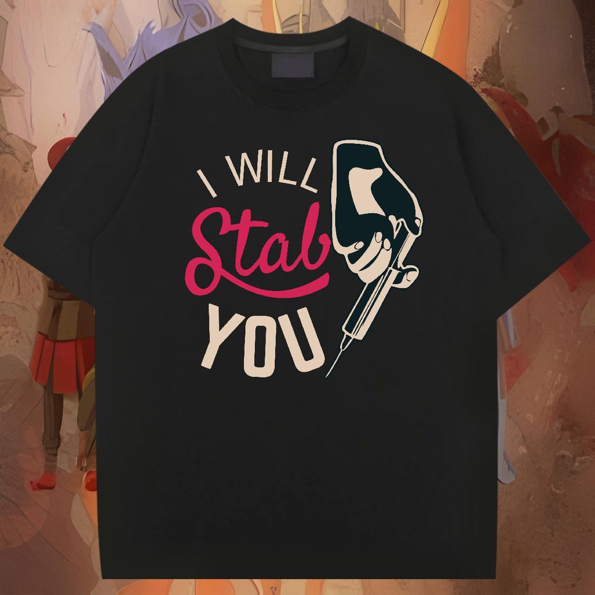 Loose Tshirt for Man Woman Street 230g Cotton Custom Cartoon Breathable hand T Shirt For Man Designer Tees Shirts