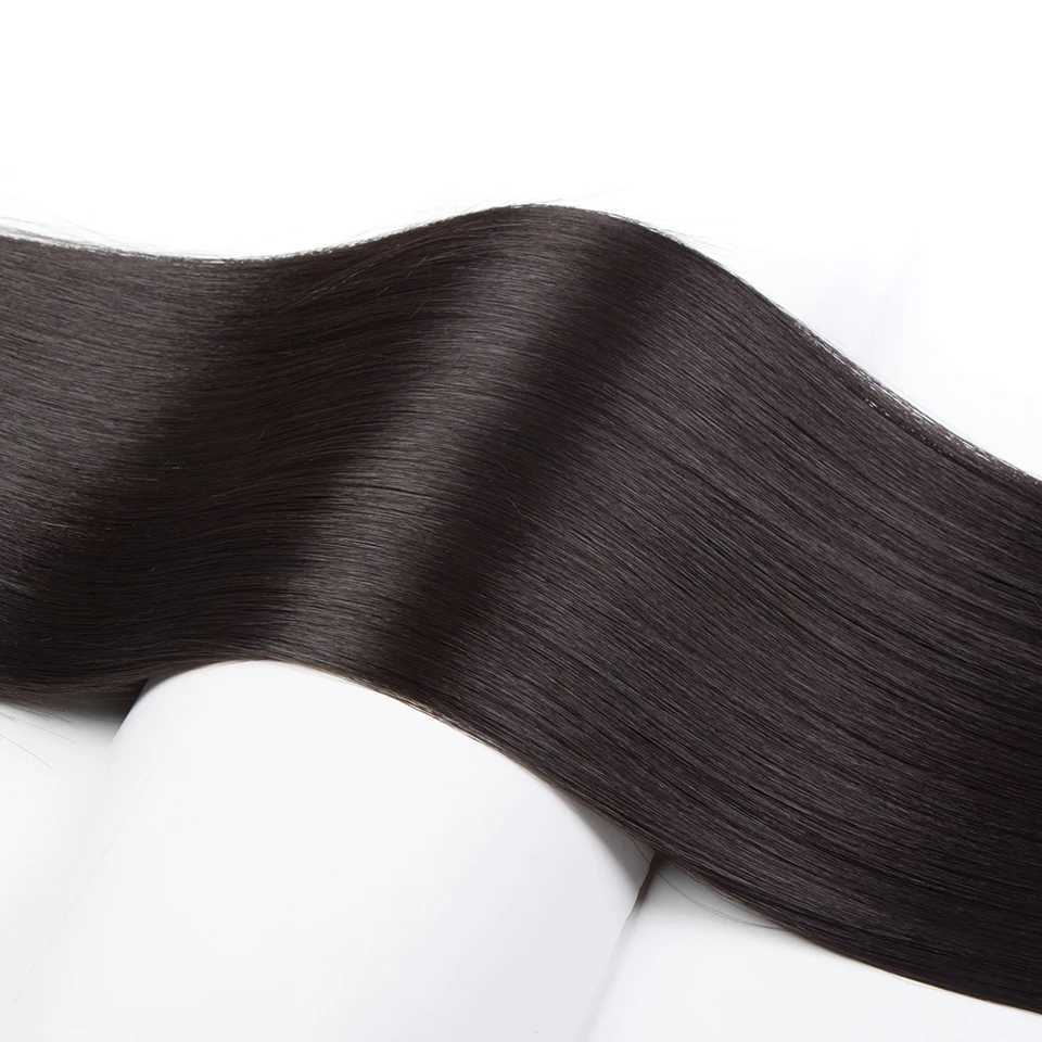 Fashion IDOL straight ponytail hair synthetic wrap wrapped around fake hair extensions natural hair fibers black ponytail W240817