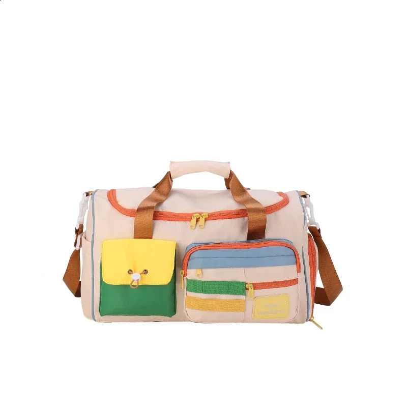 Large Capacity Oxford Travel Bags Color Matching High Quality Unique Design Shoulder and Handbags for Women Casual 240819