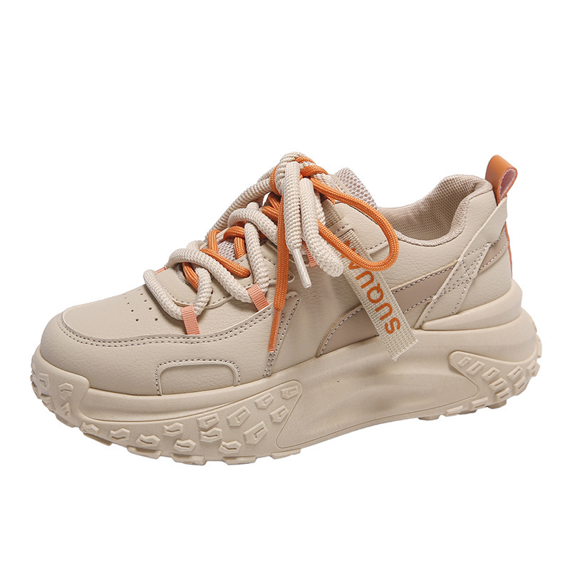 Ddmysports Spring New Dad Female Student Korean Edition Instagram Trendy Versatile Thick Sole Single Sports And Casual Shoes K OUTDOOR