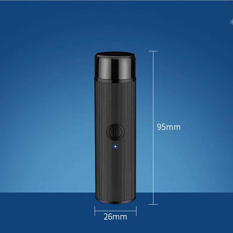 Mini electric shaver mens portable car travel charging shaver professional hair removal facial body care shaver W240819