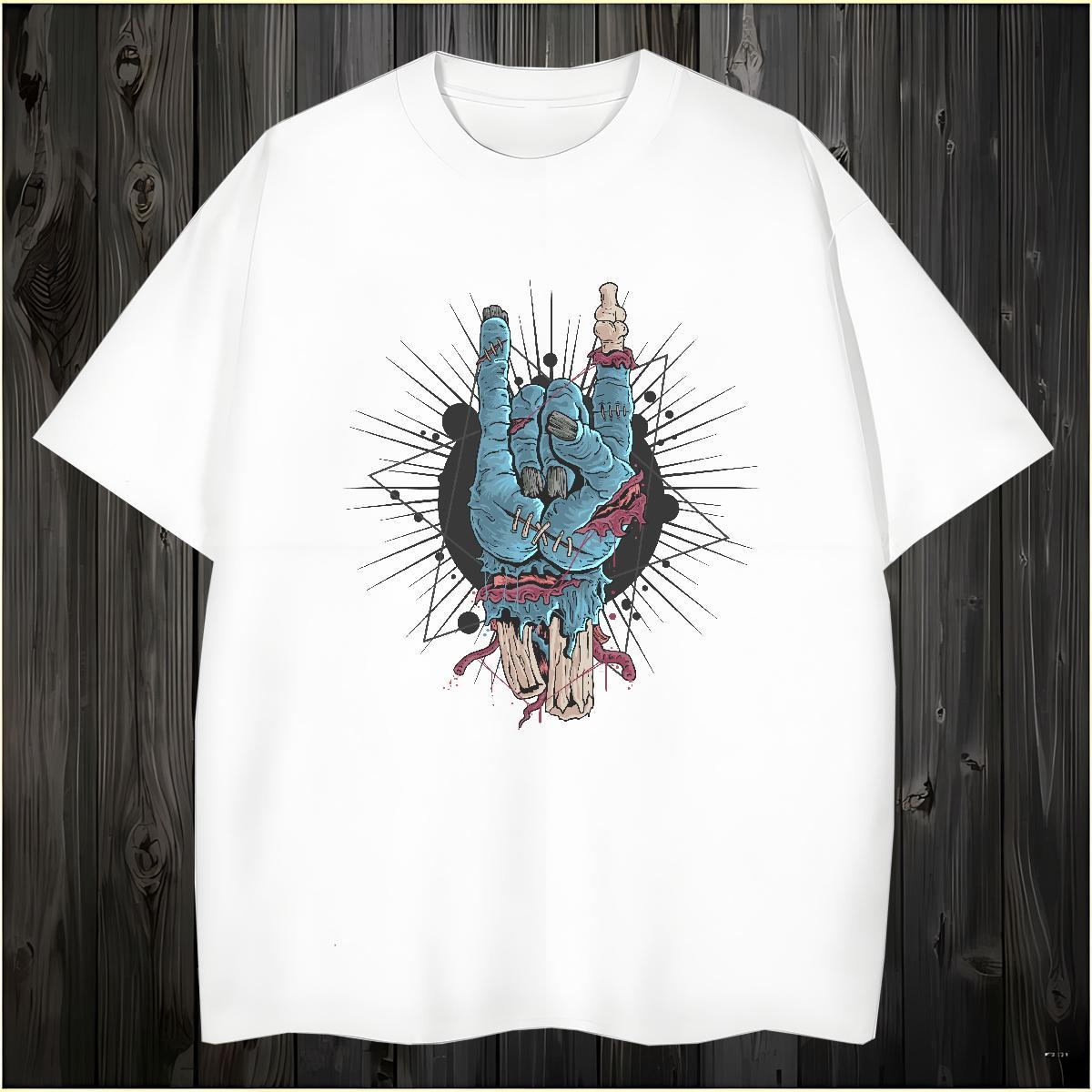 Free Shipping T shirt hand Breathable Short Sleeve Street Casual Asian Size 230g Pure Cotton Men Tshirts Classic Casual Clothings