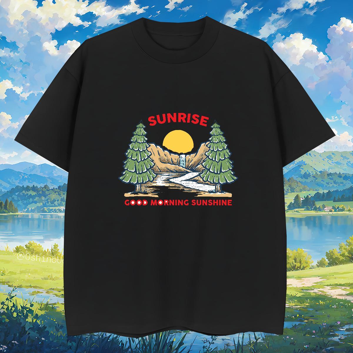 TOP Quality river 230g 100% Cotton Men Tshirts Summer Casual Breathable Short Sleeve T Shirts Men 2024 Summer DIY Printed Tees Shirts