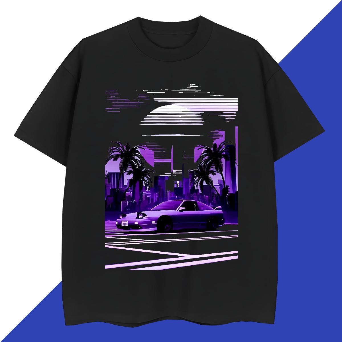Loose beach 230g 100% Cotton Men Tees Summer Casual O-Neck Short Sleeve T Shirt For Man New Arrival Skull Wear