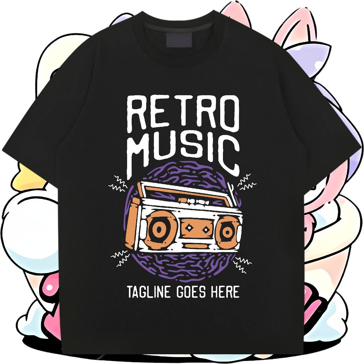 Soft Tshirts Daily Wear 230g Cotton Custom Anime Breathable Crew Neck letter Men T Shirts Stylist Tops Tees