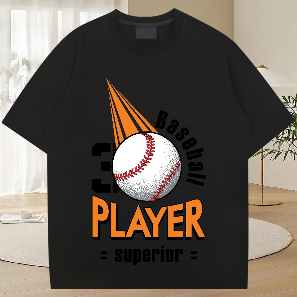 Unisex Tshirts Sport 230g Pure Cotton Oversized 4XL Breathable Short Sleeve letter T shirt New Tees Shirts