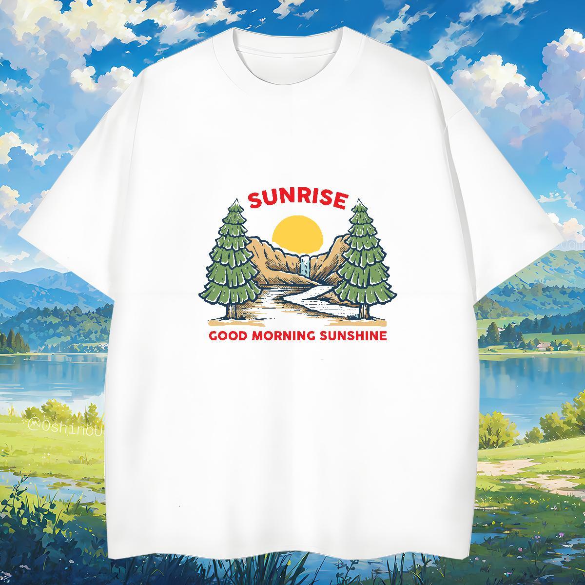 TOP Quality river 230g 100% Cotton Men Tshirts Summer Casual Breathable Short Sleeve T Shirts Men 2024 Summer DIY Printed Tees Shirts