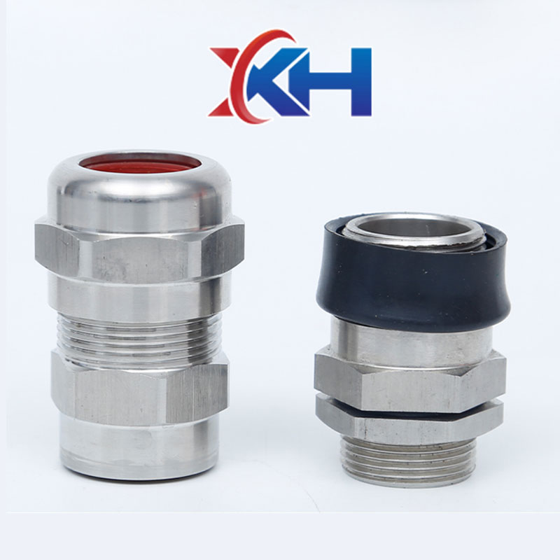 Double sealed armored gland head 304 stainless steel explosion-proof stuffing box gland waterproof cable clamping sealing joint