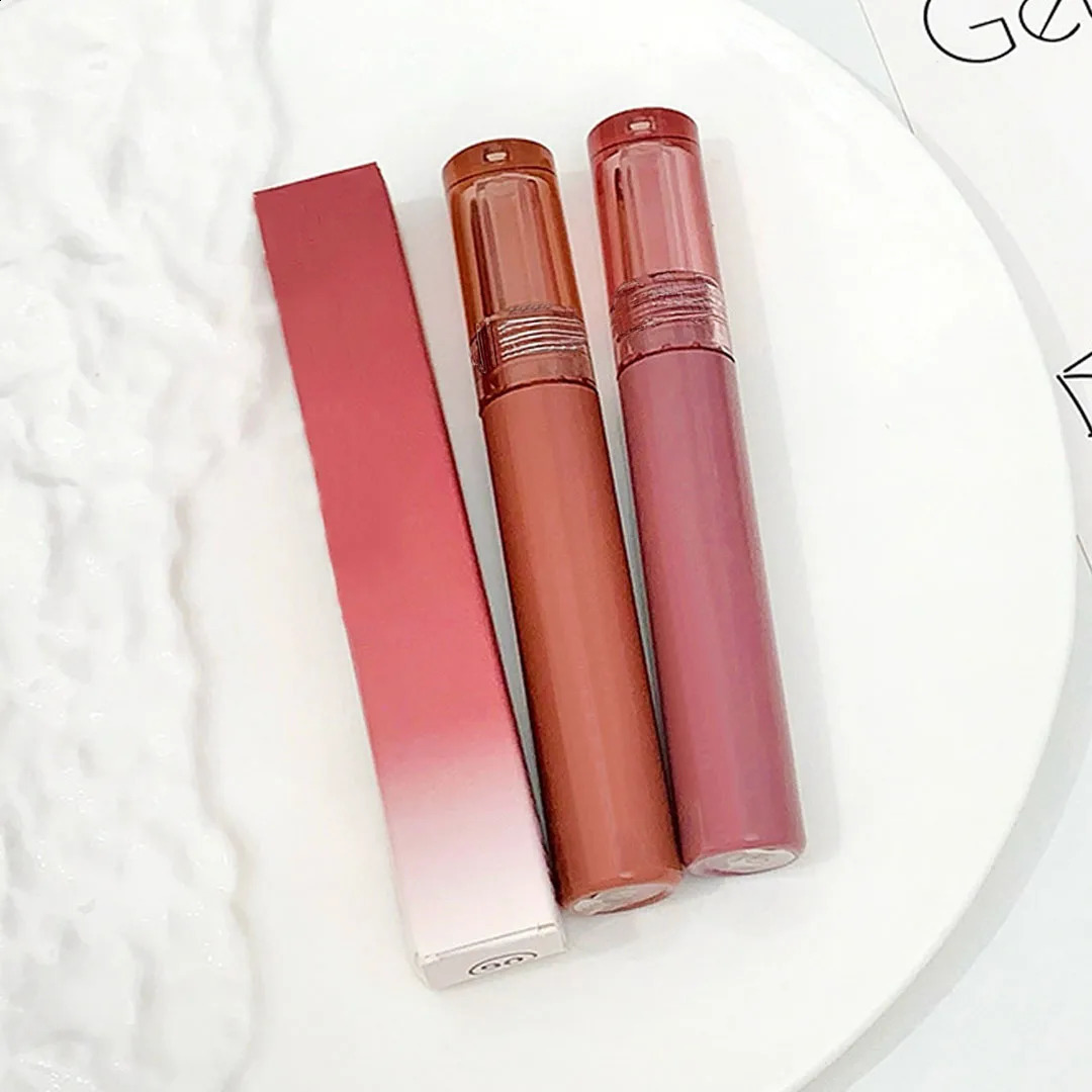 Waterproof Mirror Jelly Lip Glaze 6 Colors Water-light Lip Gloss Long Lasting Moisturising Glossy Red Tint Lips Makeup Cosmetics 240819