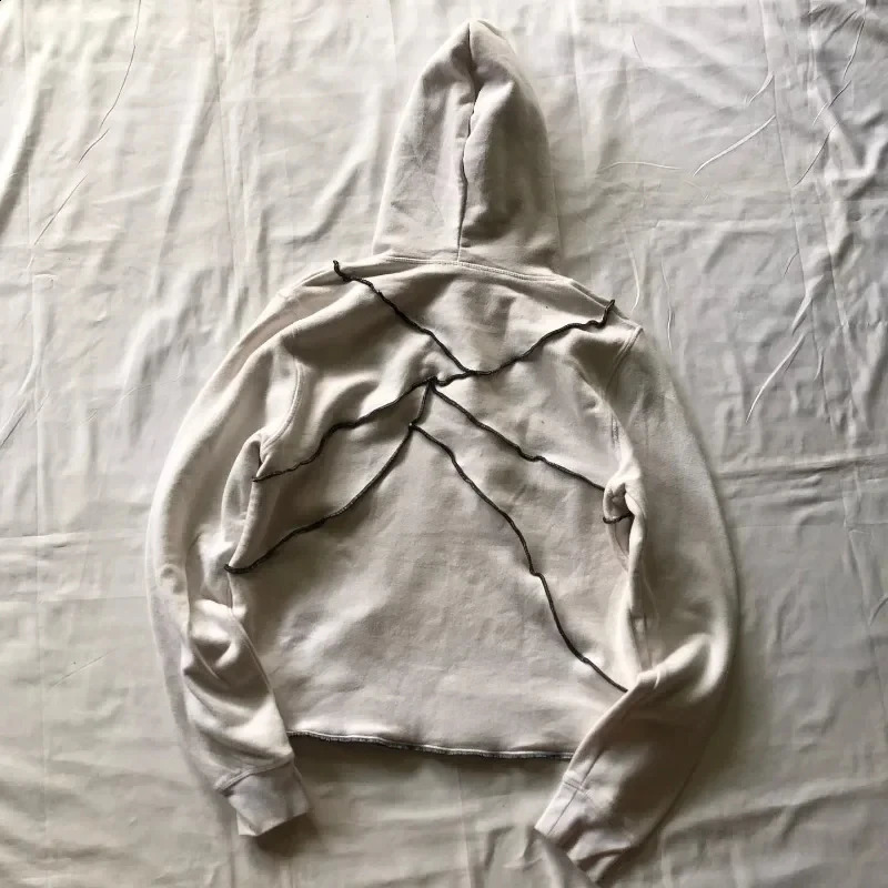 Y2K retro Harajuku Gothic Devils eye embroidery patchwork oversized womens hoodie hip-hop loose sports hoodie street wear 240819
