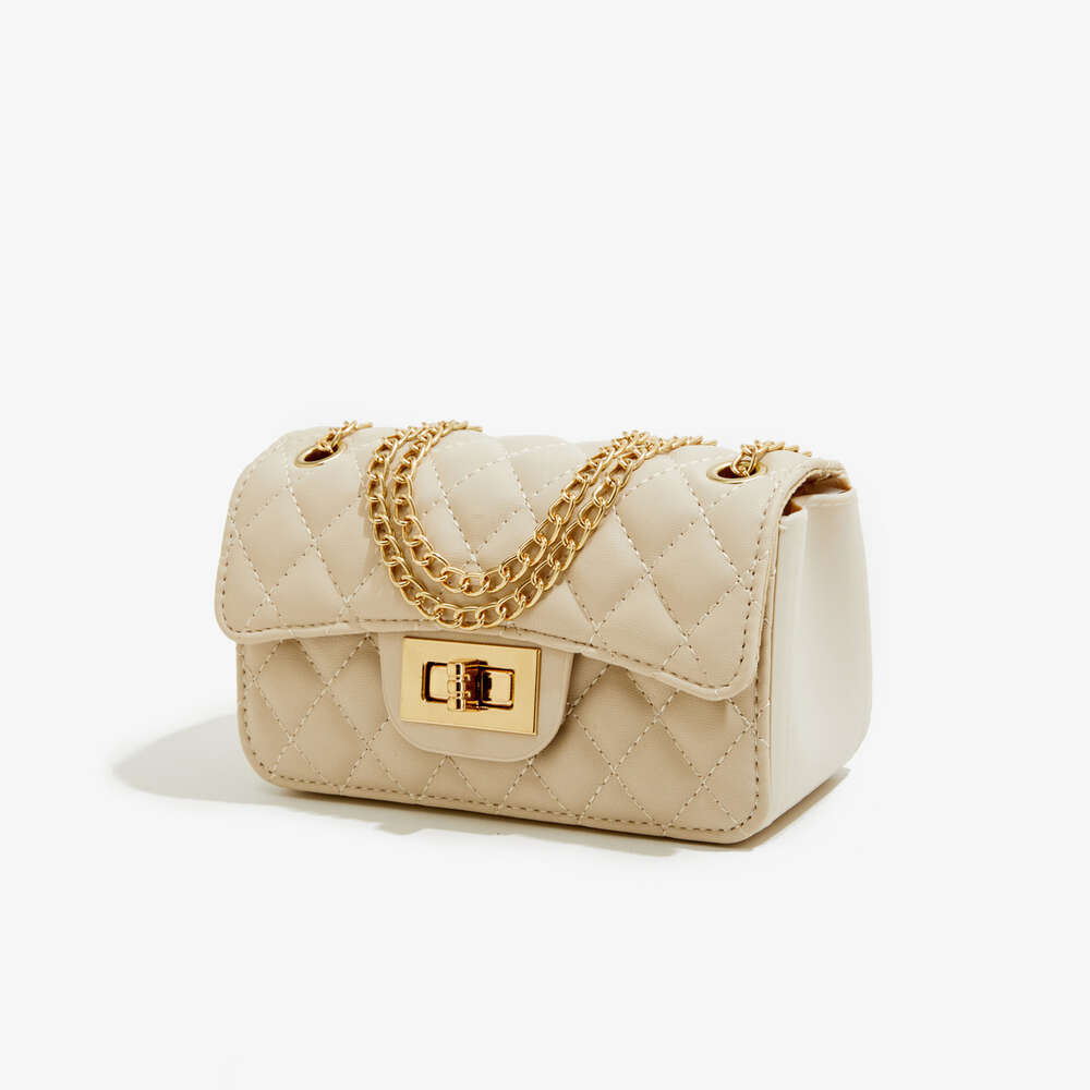 PU Single New Women's Cross Shoulder Small Square French Niche Commuter Bag 94471