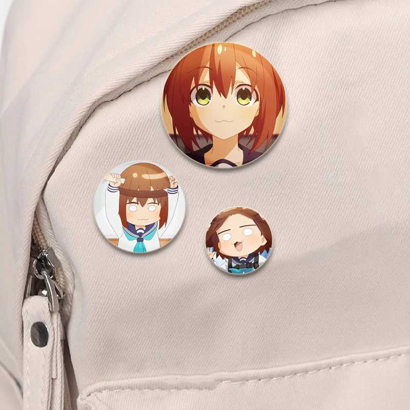 My deer friend Nokotan anime pin cute cartoon badge handmade tinplate brooch for backpacks clothing gifts accessories W240815