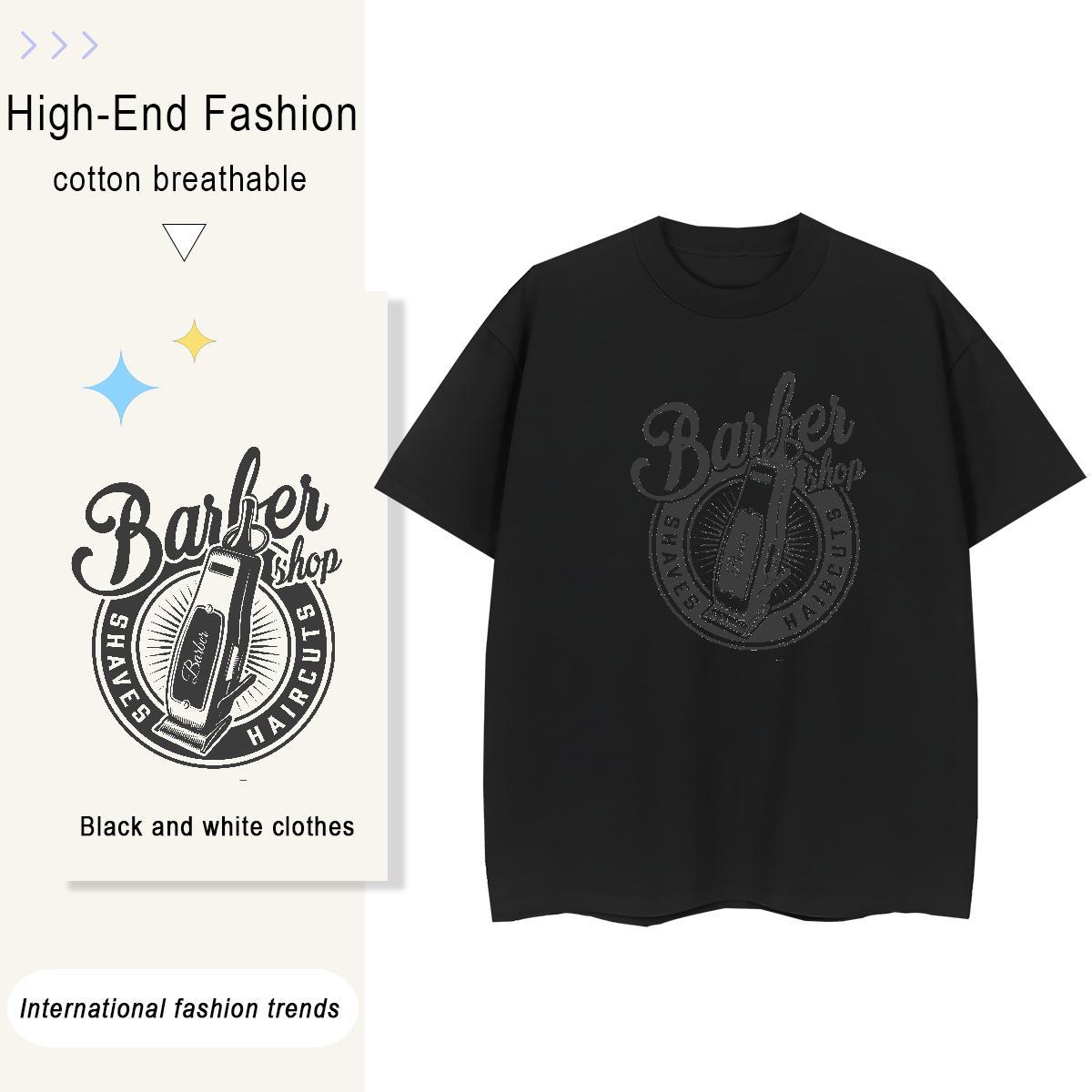 High Quality tool 230g 100% Cotton Tshirts Hip Hop Breathable Soft T Shirt For Man 2024 DIY DIY Printed Clothings