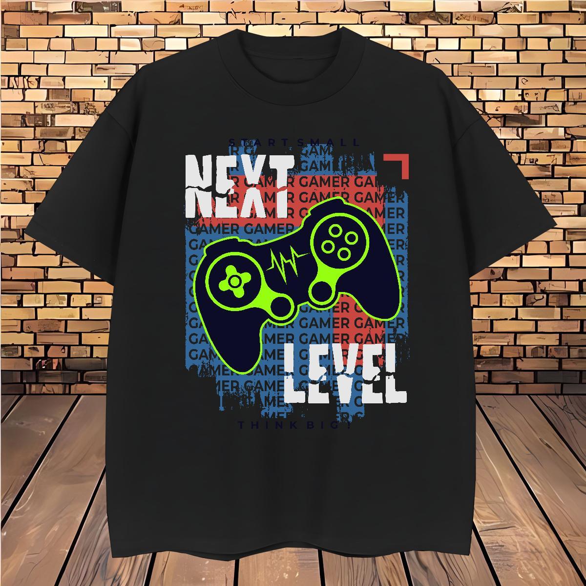 Mens T Shirts 230g 100% Cotton game Daily Wear Breathable Short Sleeve Plus Size Custom Tshirt for Man Woman New Arrival Unisex Tops Shirt