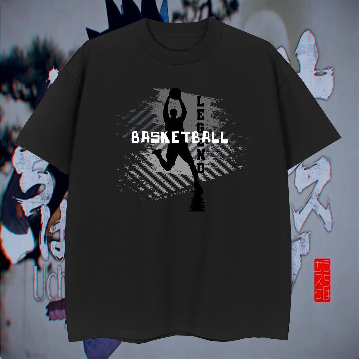 Designer Tshirts Street Wear 100% Cotton 230g Custom Anime Breathable Short Sleeve basketball Mens T Shirts Brand Tees