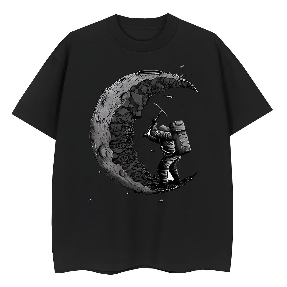 2024 Designer Woman Tshirt Spring Summer Breathable Crew Neck Top Shirts Designer Nice 230g Pure Cotton spaceman Floral Print T-Shirts