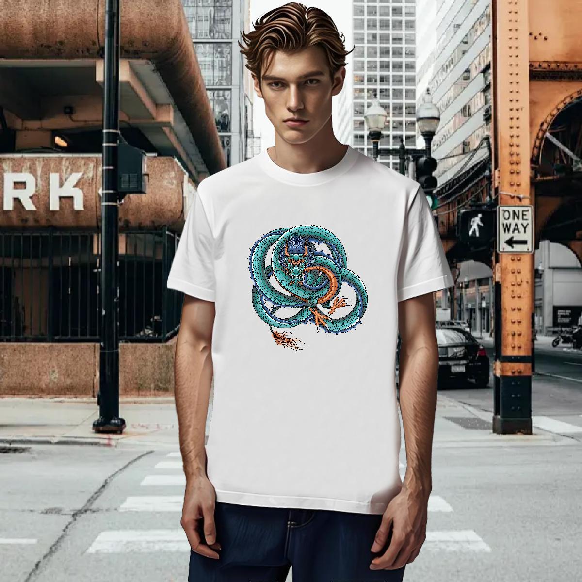 Men T Shirts 230g Pure Cotton angry Daily Wear Round Neck Short Sleeve Anime Tshirt for Man Woman Free Shipping Cool Tees