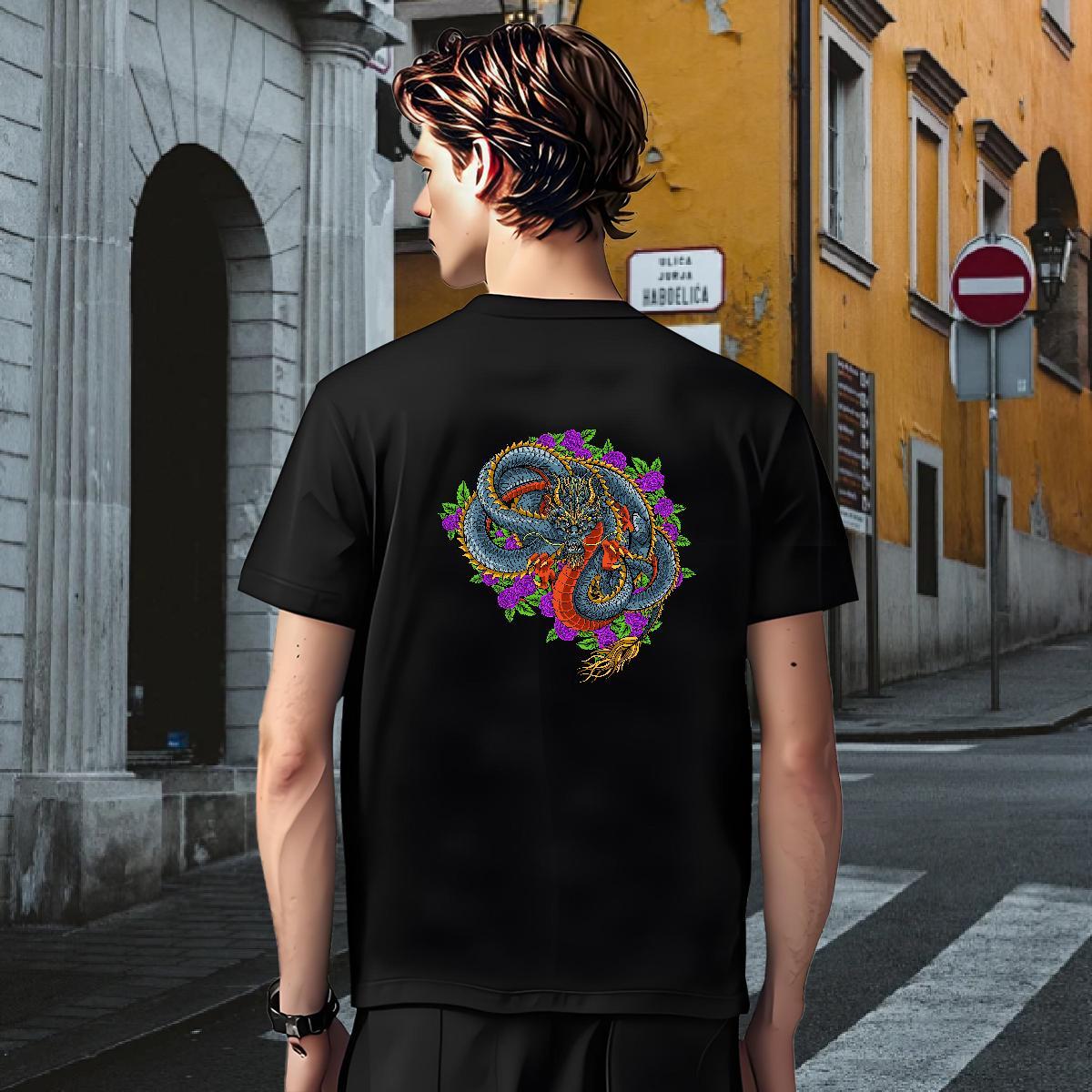 T Shirt For Man 230g Cotton angry Casual Daily Wear Breathable Black White Men Tees Custom Unisex Tops Tees