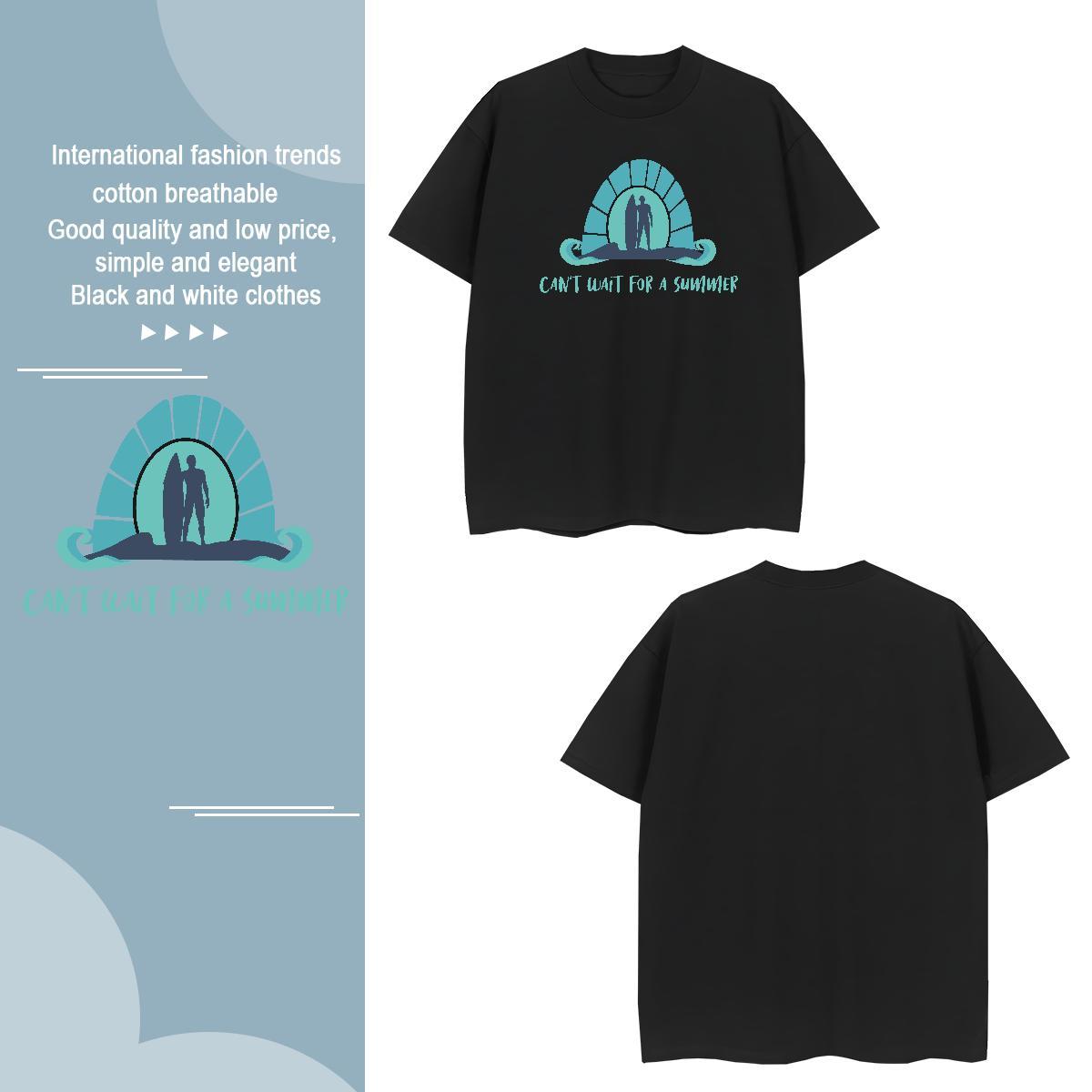 Soft human 230g 100% Cotton Men Tees Outdoor Crew Neck Men T Shirts Classic Casual Skull Tops Shirt