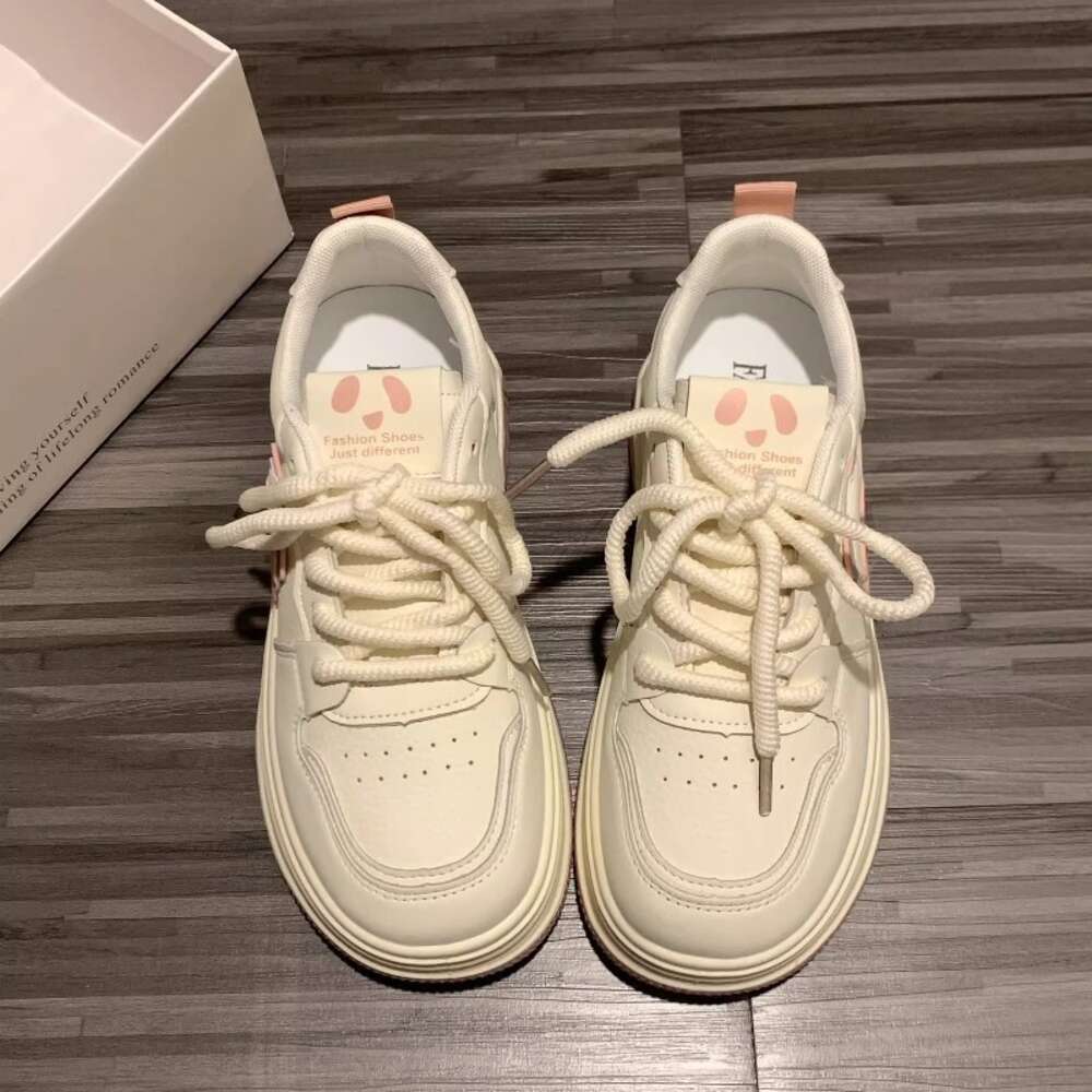 Ddmyoutdoor Spring New Student Casual Sports Women S Panda Color Blocked Black And White Board Shoes OUTDOOR