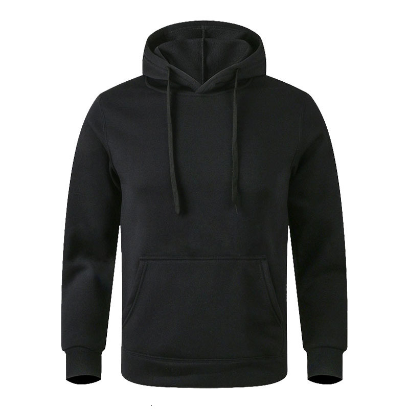 Mens hoodie casual sweater womens sports wool black and white minimalist couple clothing 240819