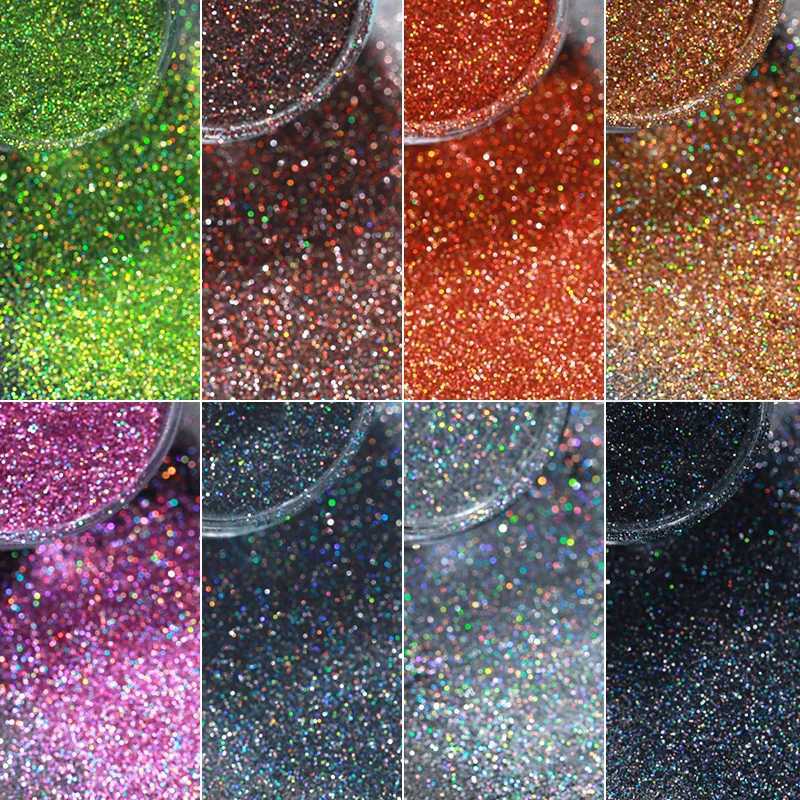 1Box Rubbing Nail Powder Silver Grey Dust Chrome Powder Mirror Pigment Glitter For Nail Art Decoration AccessoriesXJ240815