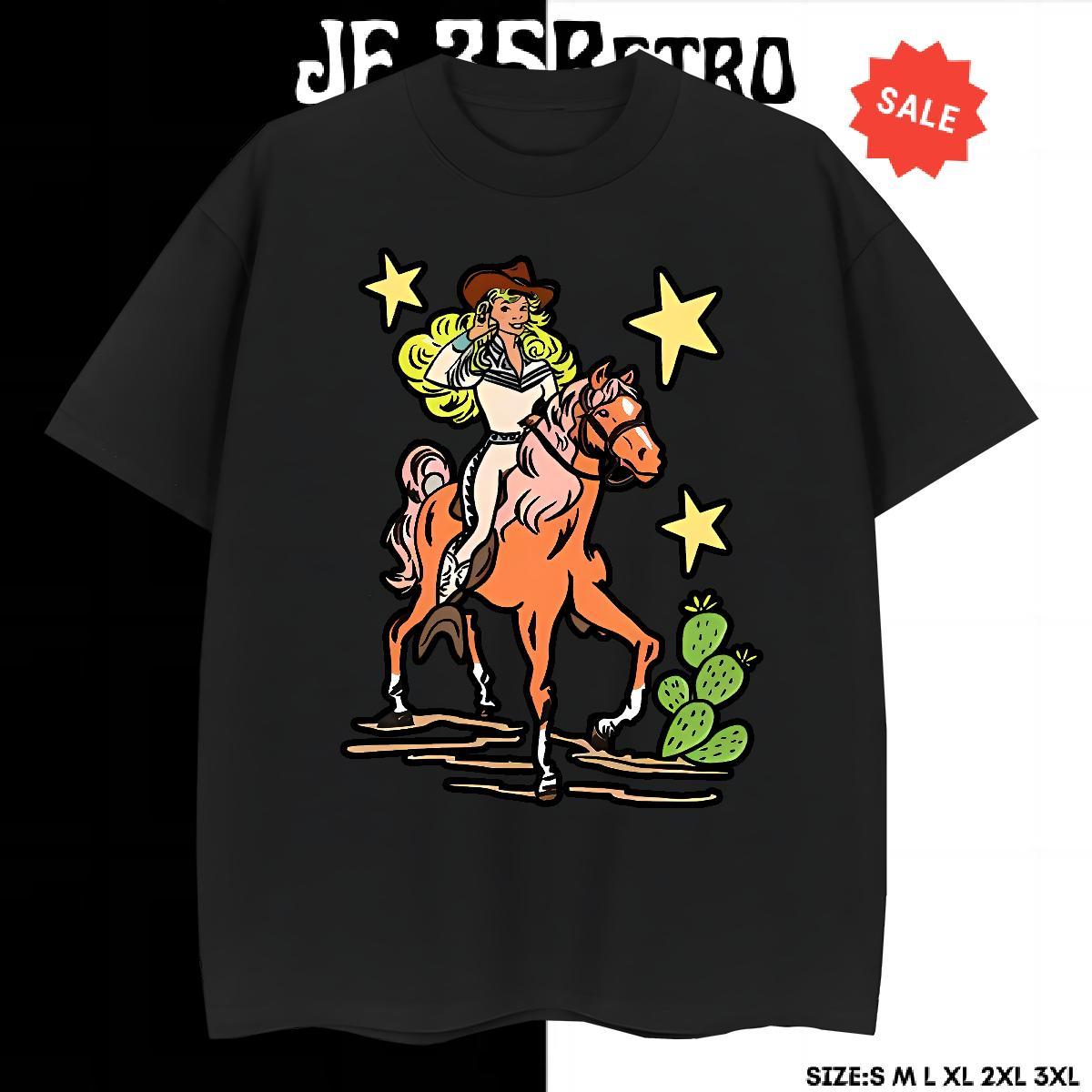 Cool Design Mens T Shirts horse Short Sleeve O-Neck Anime Printing Street Custom Anime 230g 100% Cotton Men Tops Tees 2024 Designer Top Tees