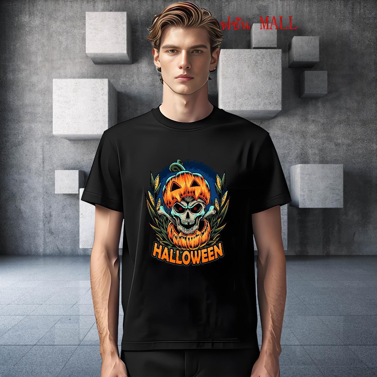 High Quality T shirt halloween Short Sleeve Soft Daily Outfit Custom Big Size 230g Cotton Tshirt for Man Woman Designer Wear