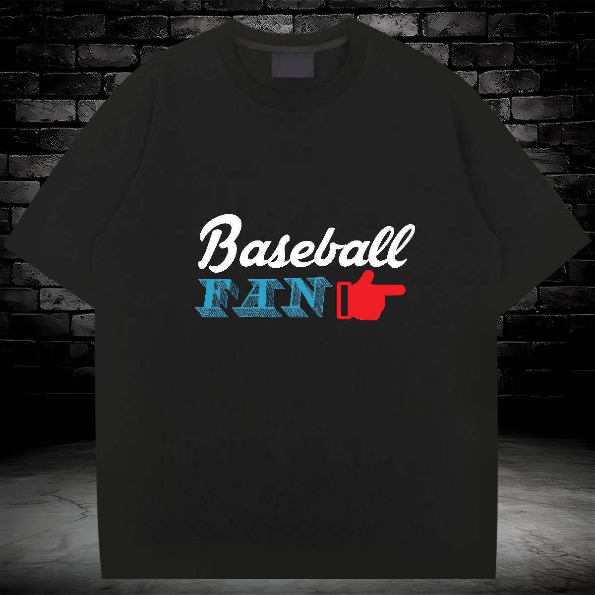 Free Shipping baseball 230g Cotton Tshirts Street Wear O Neck Short Sleeves Men T Shirts Casual New Custom Print Plus Size Tees Shirts