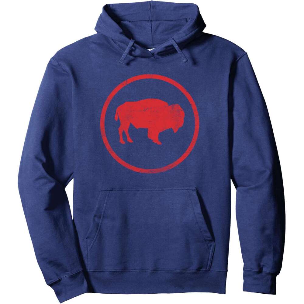 Hoodie For Mens Womens Vintage Retro Bison American Buffalo Minimalist Pullover Hoodies Sweatshirt Jacket Long Sleeve Free shipping