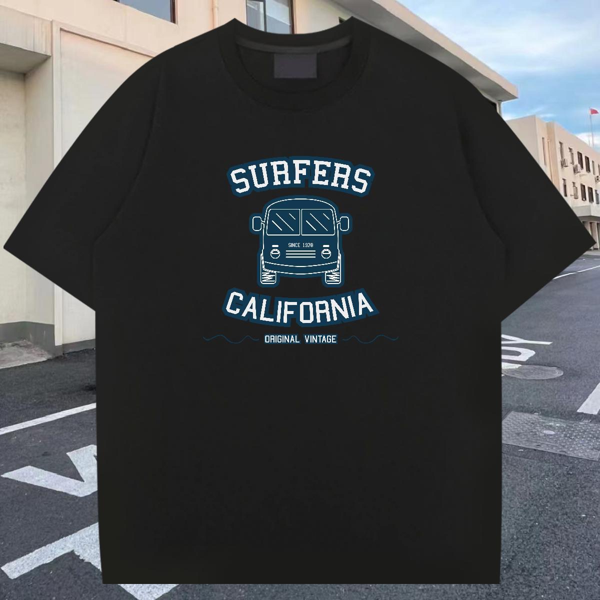 Classic Couples T Shirts Hip Hop Street 230g 100% Cotton White Plus Size Pure Cotton letter T shirt 2024 DIY Tshirts